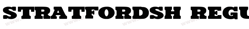 StratfordSH Regular字体转换